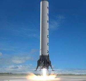 最新ロケット映像ファルコン9（スペースx社）実用化時期は