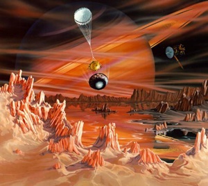 土星衛星タイタンの写真が話題！生命存在を疑う地球に似た姿