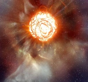 星の寿命は爆発で終焉か？巨星ベテルギウス最期の姿の画像