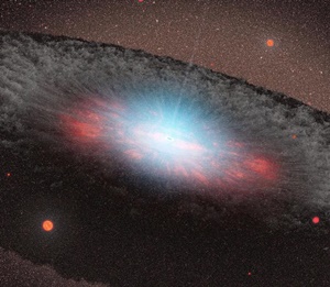 ブラックホールの肉眼で撮影不可能な見え方をNASAが動画に
