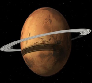 火星の環が再生と崩壊を繰り返す原因は衛星の軌道が証明か？