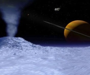 土星衛星エンケラドスに間欠泉噴出の原因と今後の生命を探す探査